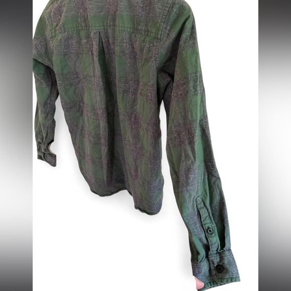 Green Button Down Shirt - Picture 4 of 7